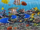 Náhled programu 3D Fish School Screensaver. Download 3D Fish School Screensaver